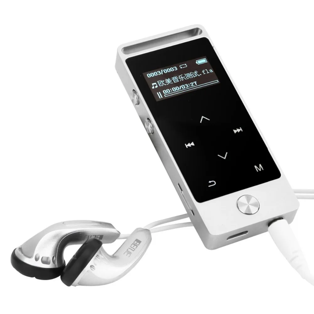 Benjie S5 бег 8 Гб FM радио Mp-3 Hi-Fi Цифровой Спорт Flac Hifi аудио Mp 3 мини Mp3 плеер сенсорный