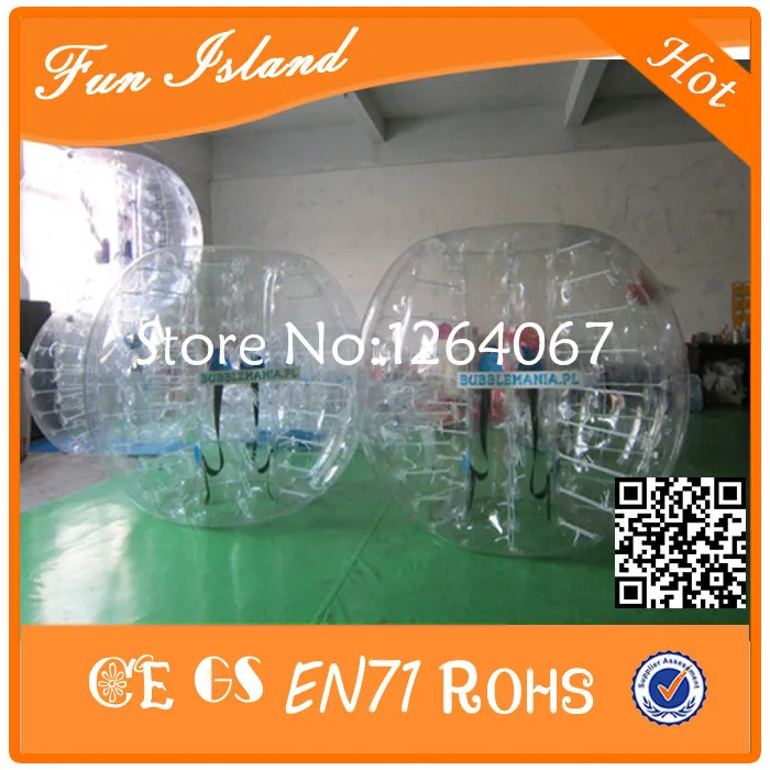 Бесплатная доставка надувные Пузырьковые мячи из ТПУ диаметром 1 5 м для людей