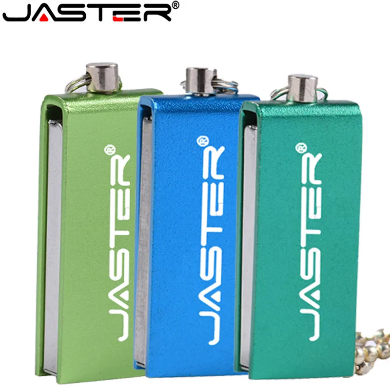 USB флеш-накопитель JASTER Mini Elf из нержавеющей стали 4 ГБ 8 16 32 64 водонепроницаемый 2 0