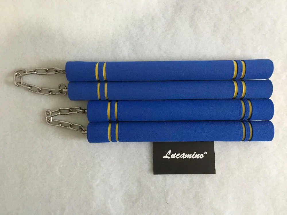 (2 шт./лот) Nunchakus боевые искусства ушу практика equi пена безопасности губка двойной