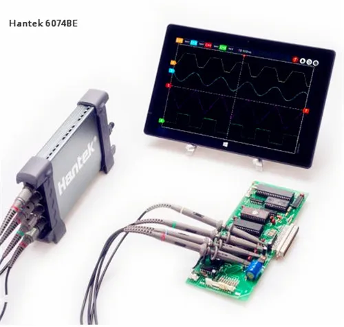 Осциллограф Hantek 6074BE (комплект I) стандартный оснащенный более 80 типами функций