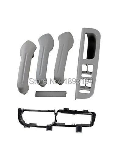 6 шт. серая крышка для дверной ручки JETTA GOLF MK4 1999 2004|door grab handle|grab handleshandle trim |
