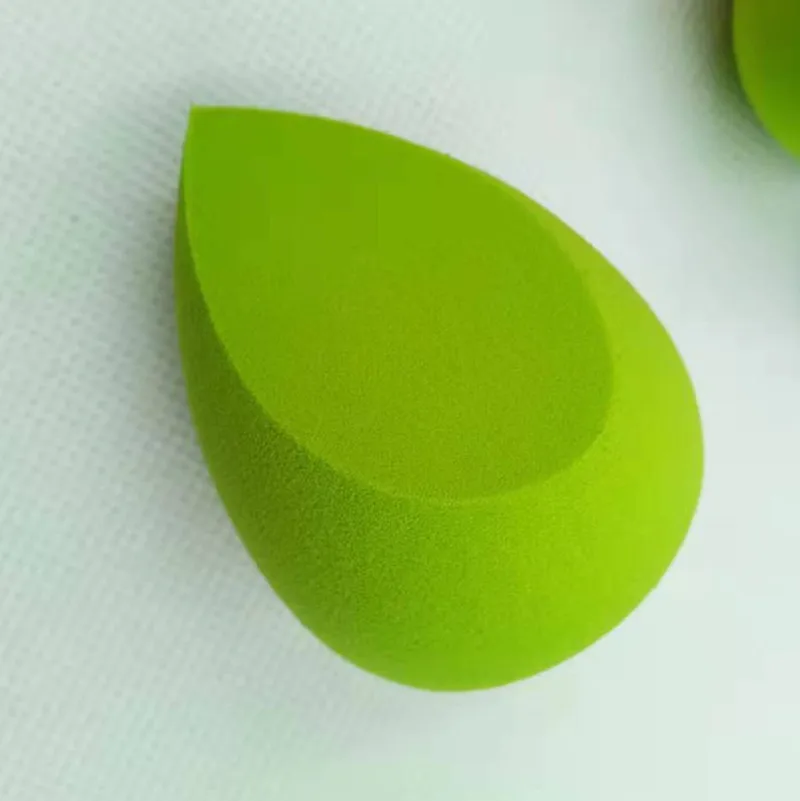 Light Green 1 шт. в форме капли воды, косметическая пуховка, макияж, смешивание губок, крем для лица, смешивание, косметическая пудра, пуховка - Цвет: Light Green