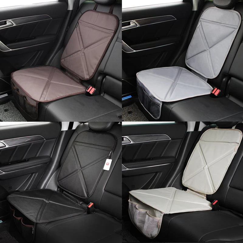 買取 Huier 1pc車のシートカバークッションプロテクターカーシート子供ベビー安全シートの保護パッド無料のシートマットユニバーサルインタフェース