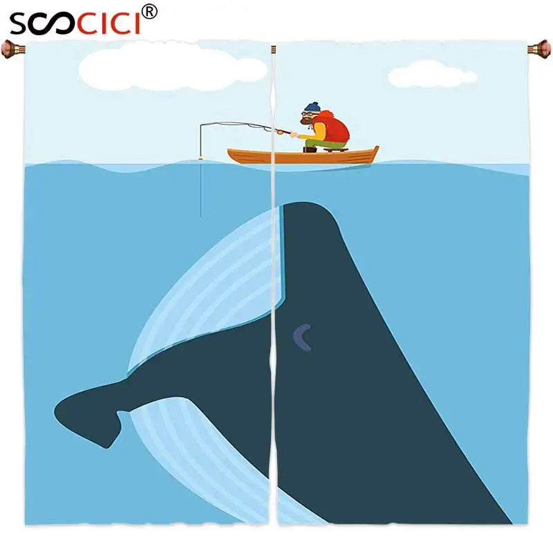 Шторы на окна 2 панели искусственный темно синий тематический винтажный