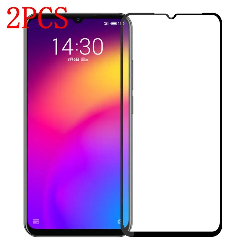 Закаленное 3d-стекло с высоким содержанием алюминия для Meizu M9 Note 2 шт. полное