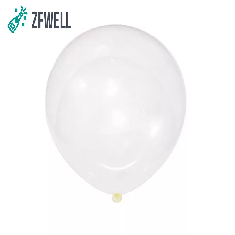 ZFWELL10pz/lot12inch прозрачный воздушный шар из латекса Свадебные Романтическая свадьба