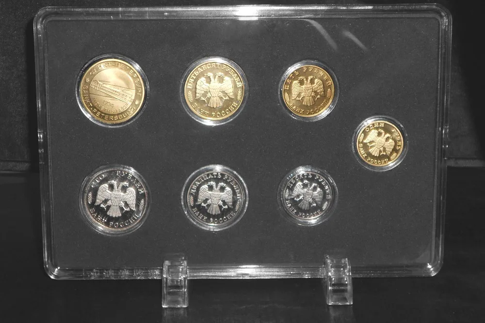 1 компл./лот комплект копий of Coin 300 лет Российского флота и 50 наборов victory|set of|set lotset