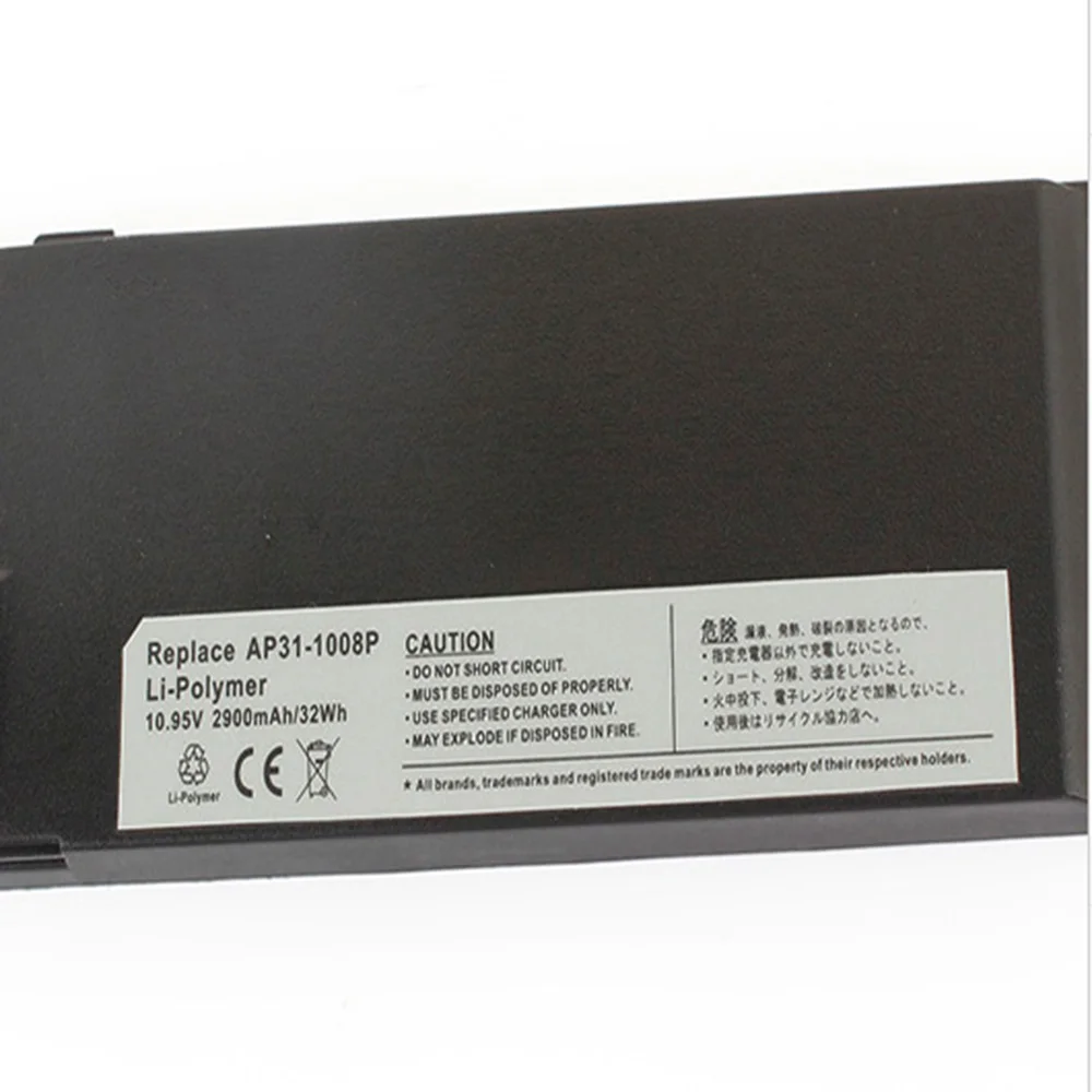 10 95 v 31Wh Новый AP32-1008P Аккумулятор для ноутбука ASUS Eee PC AP31-1008P 1008P 90-OA1P2B1000Q | Компьютеры