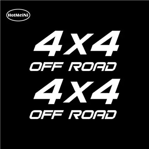 HotMeiNi 2X 4X4 OFF ROAD Suv Interesting Vinyl Decals Car Sticker Car-styling For Window Bumper Laptop JDM Racing 16*16.4cm | Автомобили и