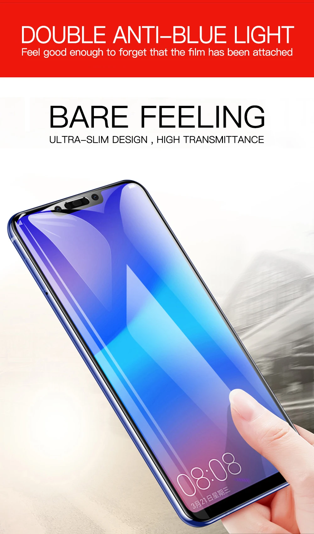 20D закаленное защитная стеклянная пленка для экрана для huawei Honor 8X V20 Nova 2 4 3e P20 P30 Lite View mate 20 P 30 полная защита пленки