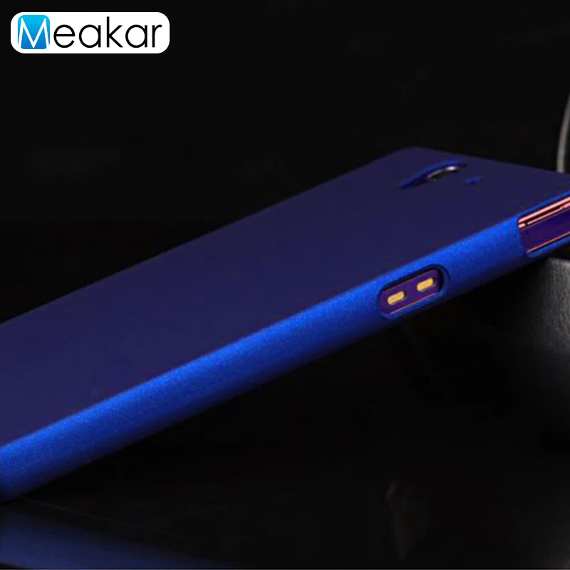 Матовый пластиковый чехол для sony Xperia Z C6603 L36H C6602 чехол-лента на заднюю панель