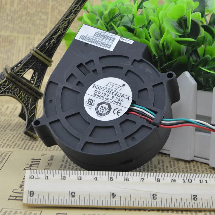 Вентилятор постоянного тока X2200 M2 fan B9733B12UP A 12 В 2 75 а P/N: 371 2096 01|Кулеры и системы
