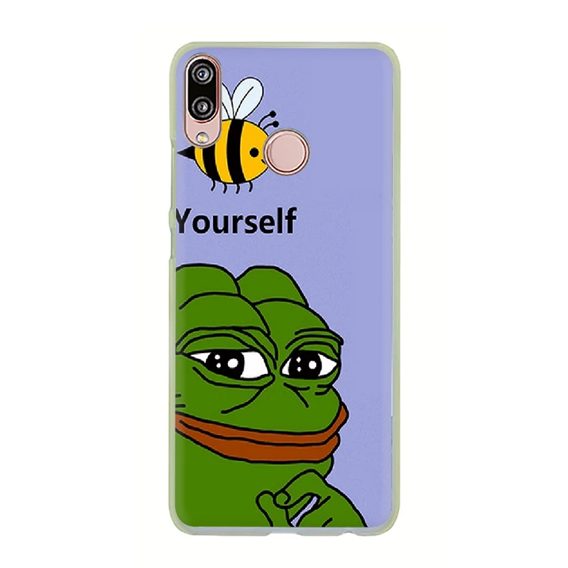 H9 Жесткий чехол для телефона The frog meme memes для huawei Honor 6A 6C 7A Pro 7C 7X 8C 8X8 9 10 Lite Play - Цвет: H9