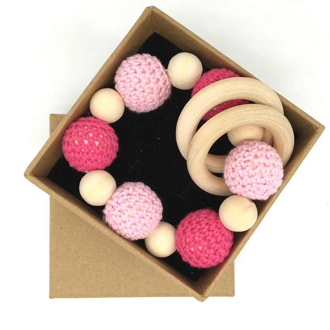 

Safe Food Wooden Teether t High Quality Teething Baby Toys Teeth Baby Animal Massager Toys For Babies Pacifier