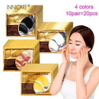 20pcs10pairs beauty 24k gold collagen eye mask patches for eye dark circle anti aging acne korean cosmetics skin care