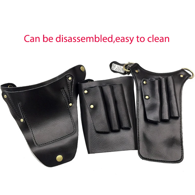 Съемная Парикмахерская инструментарий кожа сумка для набора парикмахерских
