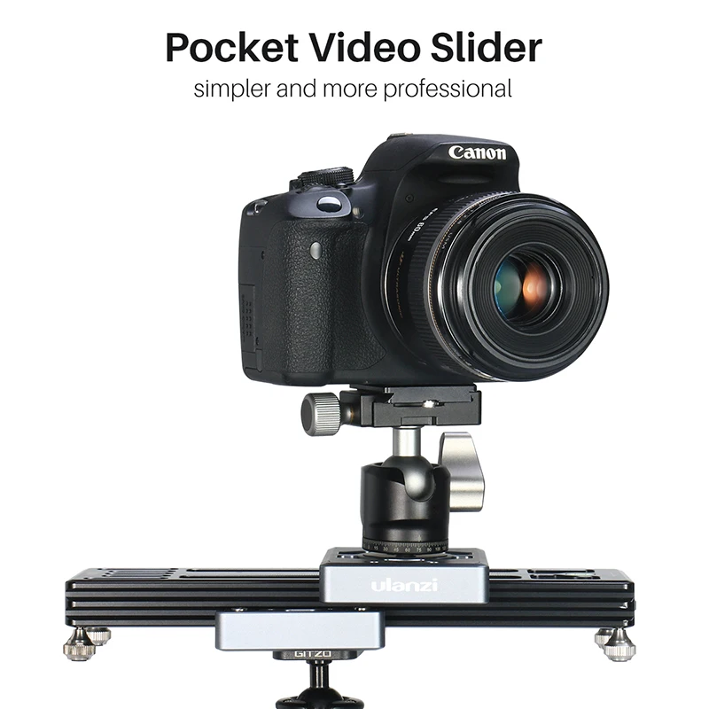 Ulanzi SL-260 Camera Slider Mini Rail Track System Video for Canon Sony Nikon Panasonic DSLR Smart Phone ARRI | Электроника