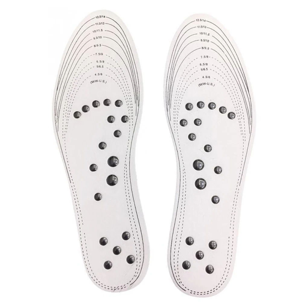 1Pair Acupressure Magnetic Massage Foot Insole Therapy Reflexology Pain Relief Pads For 2019 LBY2019 | Обувь
