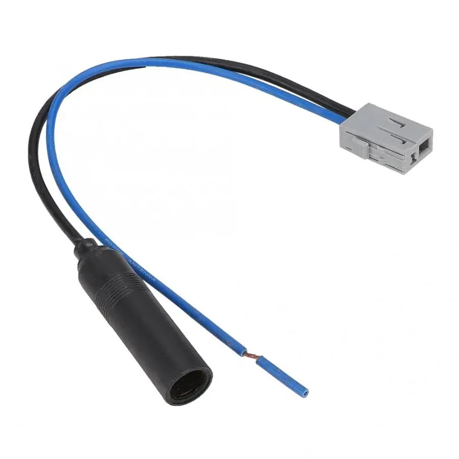 ABS автомобильный CD плеер FM радио антенна адаптер мужской 2P кабель аксессуар