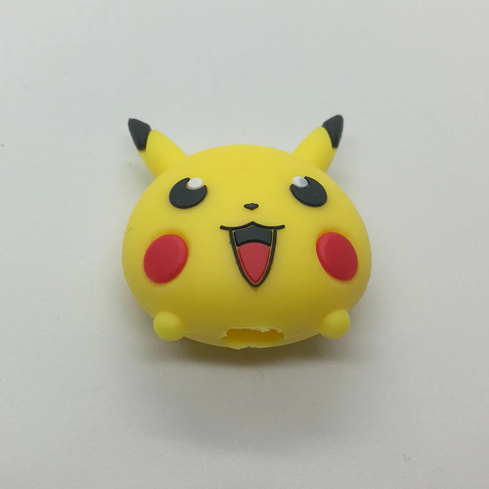 12 PiKaQiu-Q Милый мультфильм animel укус кабель протектор для iphone кабель chompers держатель зарядное устройство провода Органайзер аксессуары для телефонов Прямая поставка - Цвет: 12 PiKaQiu-Q