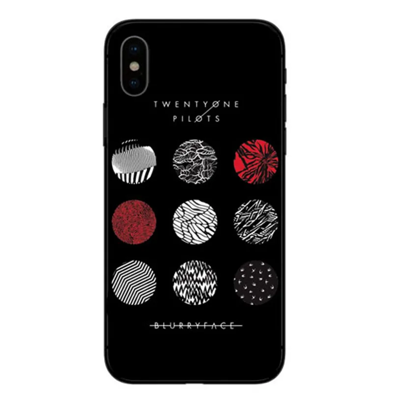 Twenty One Pilots для Fundas iphone 7 чехол Apple X 5 5S SE 6 6s 8 Plus задняя крышка телефона s capas |