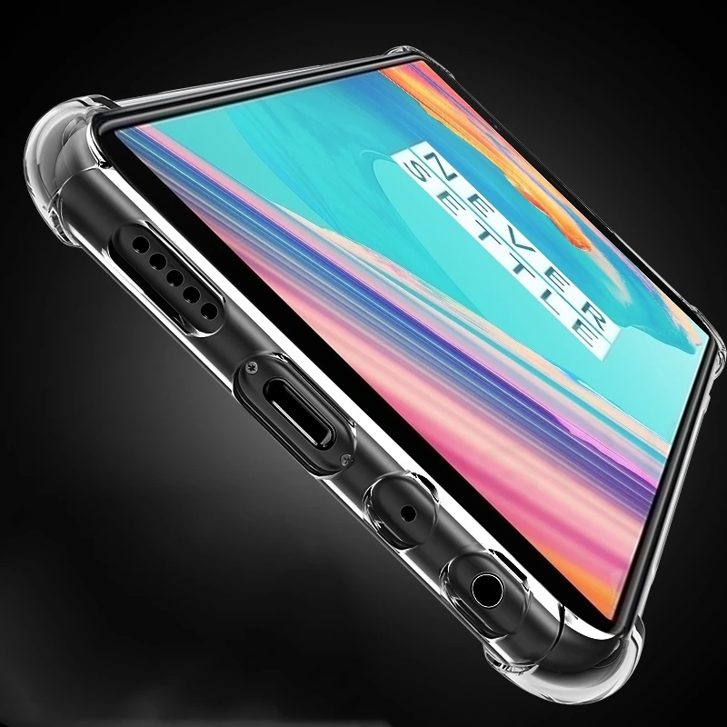 Для OnePlus 3 3t 5 5T 6 6 T 7T 7 Pro Чехол для телефона для One Plus 3t 5T 6 T 5 6 T прозрачный ТПУ чехол противоударные силиконовые прозрачные чехлы
