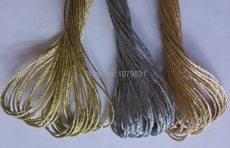 Бесплатная доставка популярная металлическая нить для вышивки крестиком 30