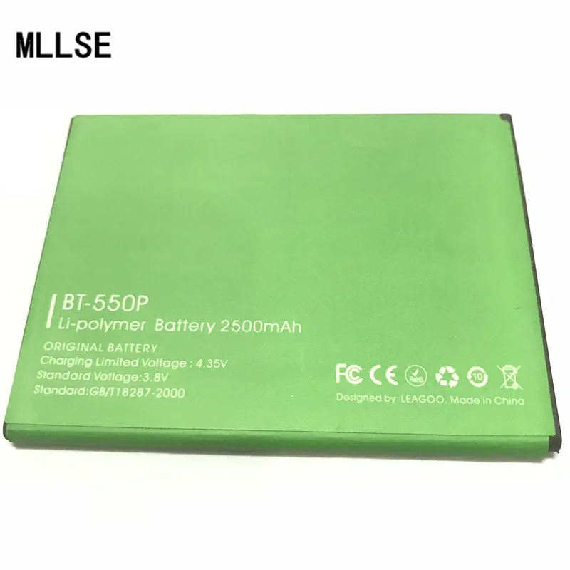 MLLSE 2500mAh BT 550P батарея для LEAGOO свинца 1/1i батареи|battery for leagoo|battery forbattery 2500mah |