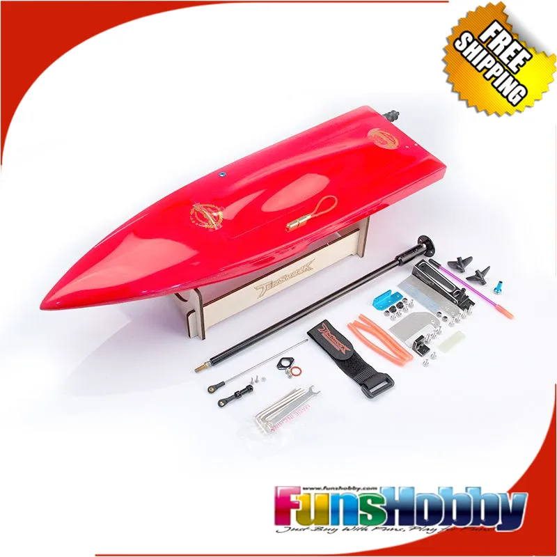 Tenshock мини моно Scord набор из стекловолокна RC игрушка лодка пропеллер высокая