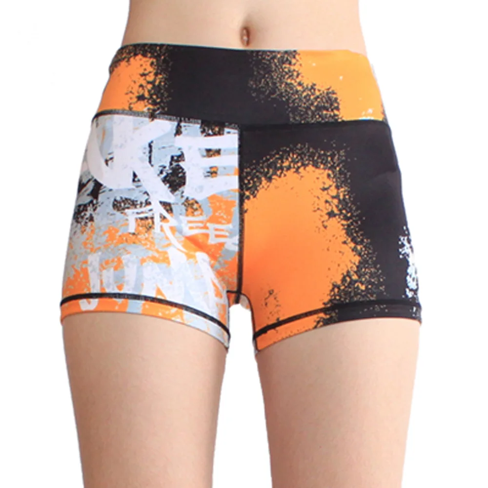 YinHua A64 Fanceey фитнес женские шорты для йоги с высокой талией спандекс спортивные шорты для женщин Бесшовные тренажерный зал женские леггинсы Тренировка Шорты - Цвет: YinHua A64