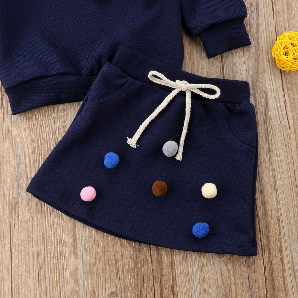 Aututmn Toddler Kids Baby Girl Casual Top Sweater Skirt Clothes Outfits 1-6T | Мать и ребенок