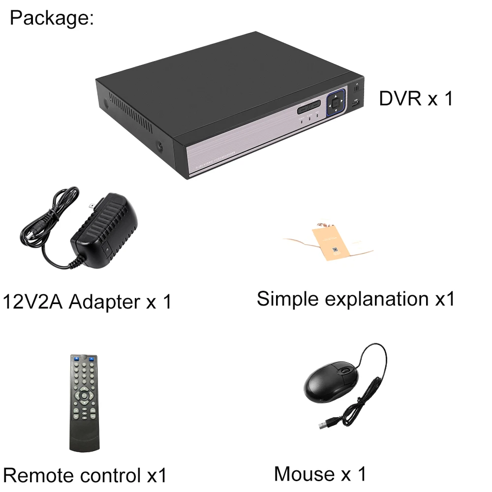 USAFEQLO H.265 H.264 8CH 16CH IP камера NVR охранная система видеонаблюдения P2P ONVIF 4*5MP/8*4 Мп в