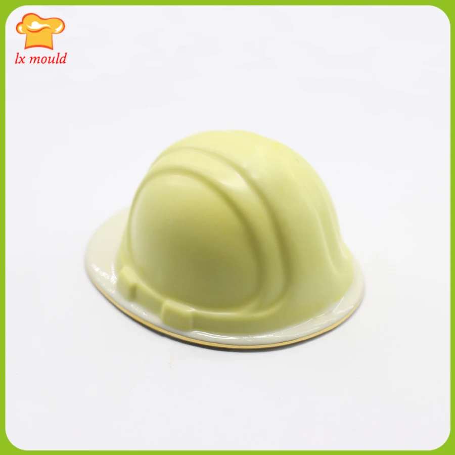 LXYY New Hard Hat Silicone Mould Cake Decoration Chocolate Molds Clay Soap Candle Etc | Дом и сад
