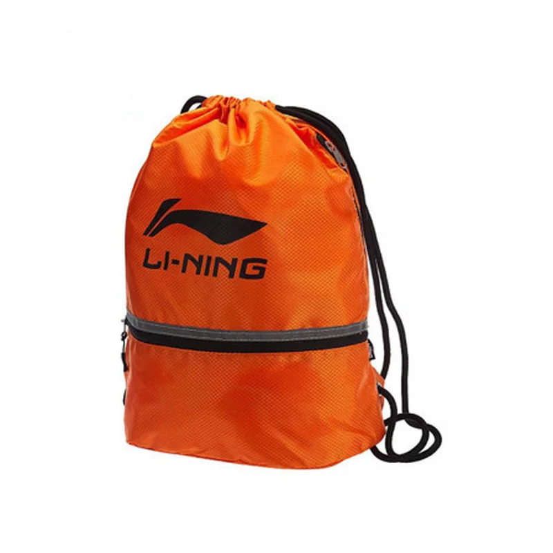 Li Ning унисекс серия бадминтон сумки 21л полиэстер Регулируемая Веревка переносная