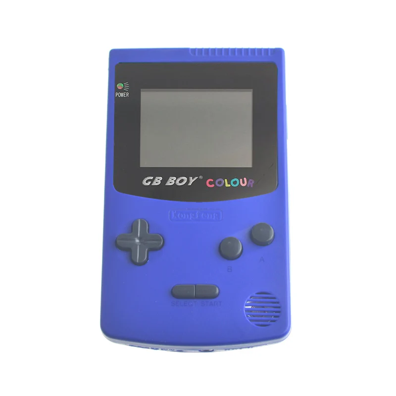 GB Boy цветные портативные игровые консоли игровой плеер с подсветкой 66 встроенных игр 5 цветов GB Boy Ручные игры - Цвет: Blue