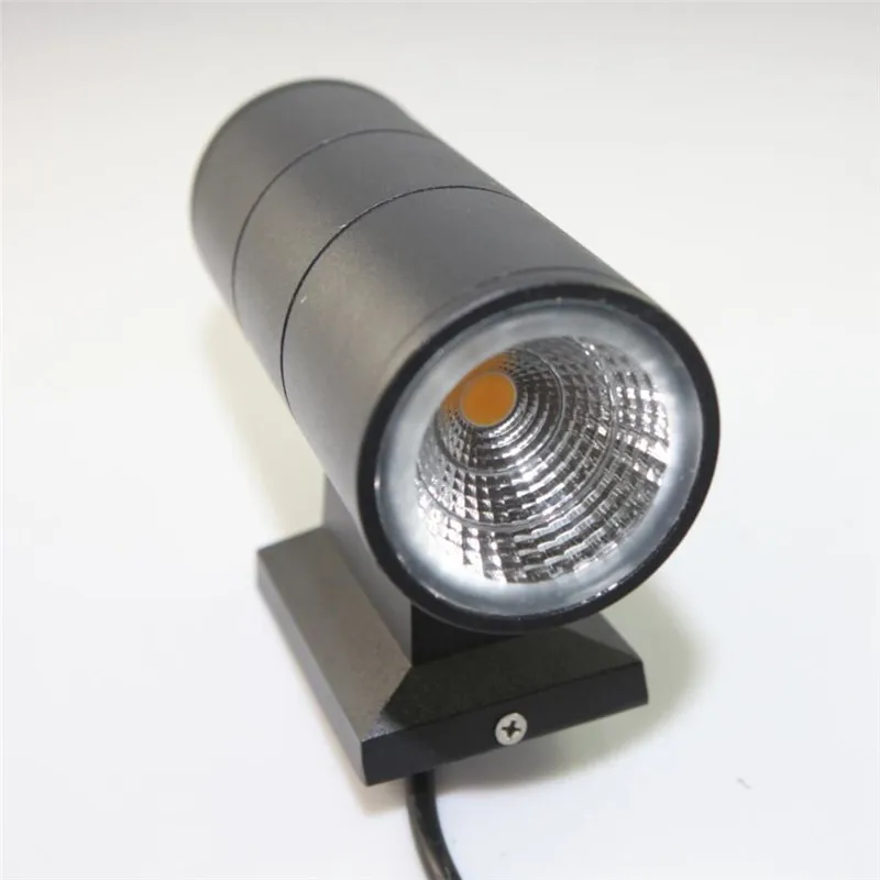 Бесплатная доставка 2 года гарантии наружный настенный светильник Epistar 14 Вт COB с