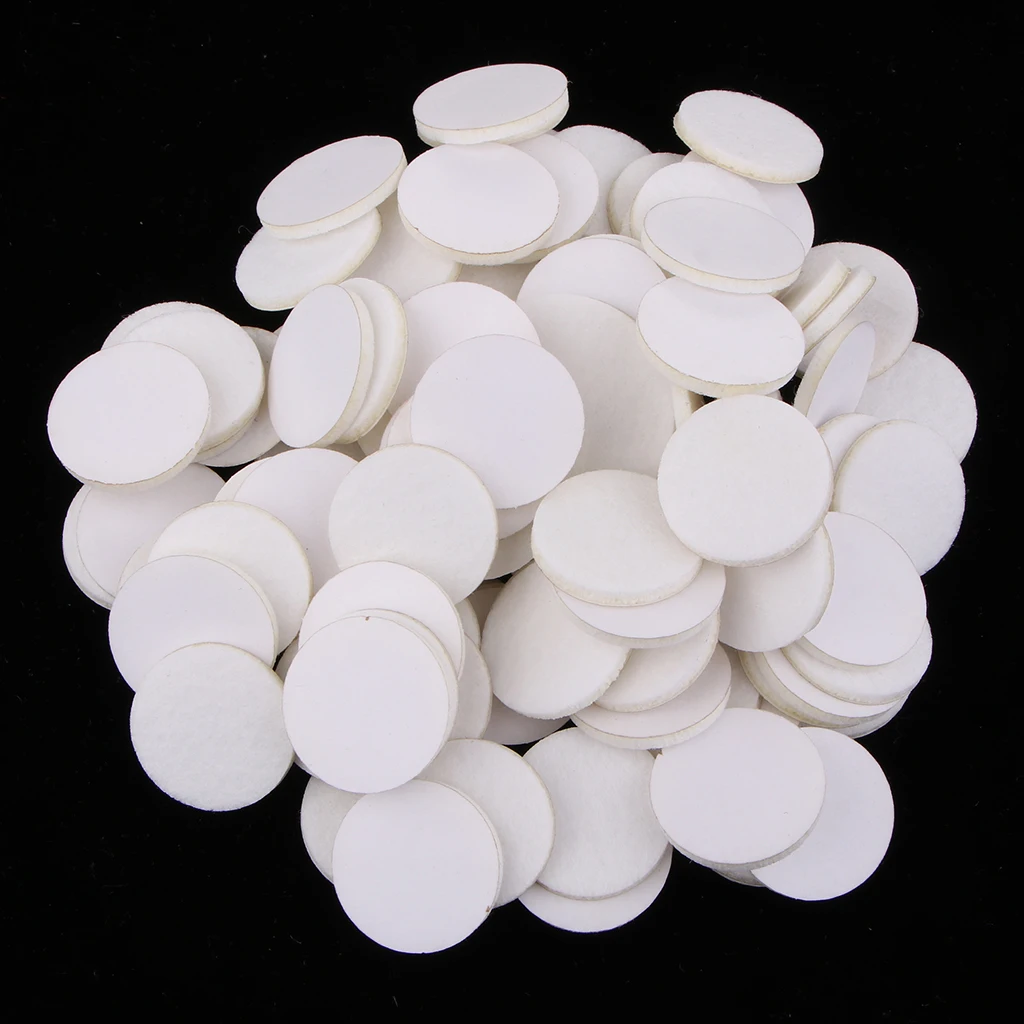 

50/100/200pcs Felt Pads furniture leg self adhesive floor protectors 19/25/38mm