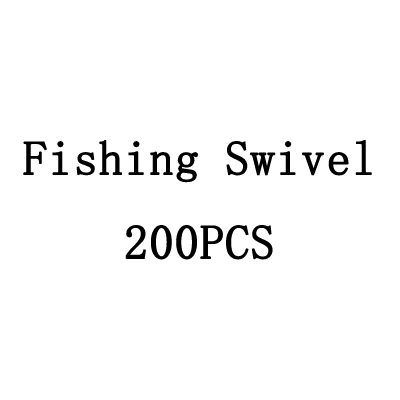 200PCS THEKUAI рыболовные Вертлюги рыболовные крючки 2#/4#/6#/8#/10#/12#/14# ствол подшипника Rolling поворотный твердое кольцо LB приманки - Цвет: 200PCS