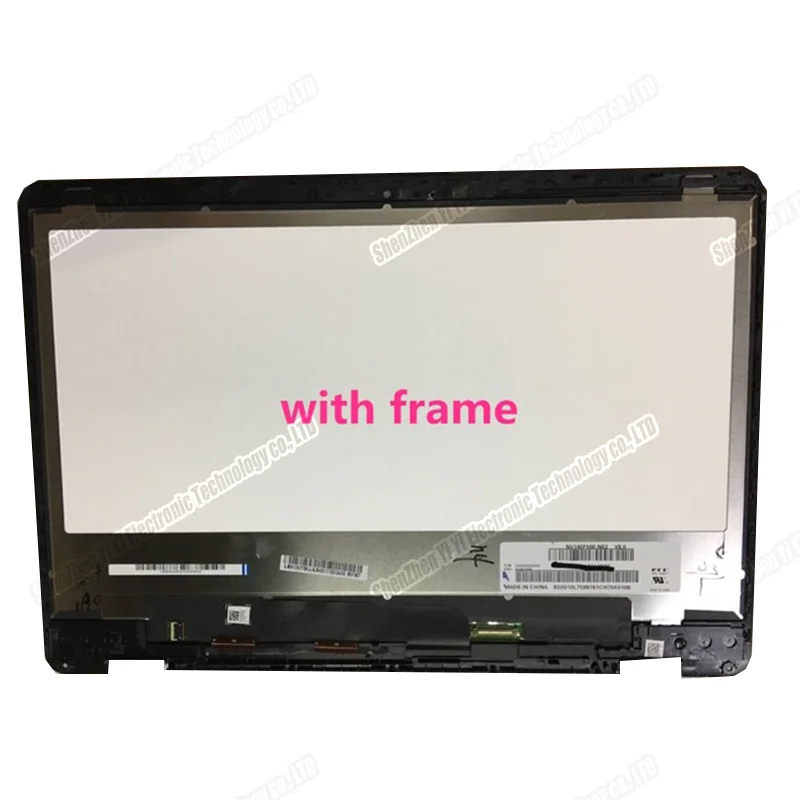 Бесплатная доставка 14 дюймов ноутбук FHD LCD сенсорный экран дигитайзер стекло в