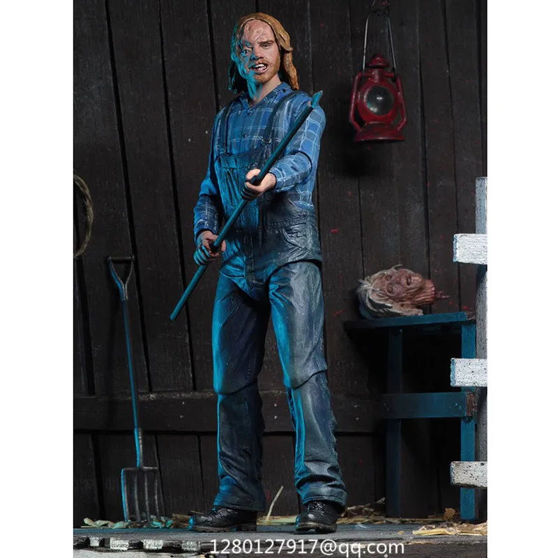 NECA Friday the 13Th Part II Jason Voorhees разоблаченная сцена Делюкс издание ПВХ фигурка
