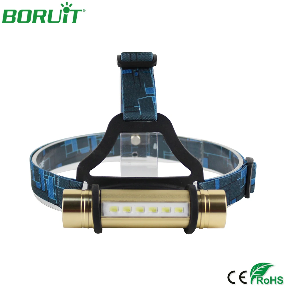 Портативный светодиодный фонарь BORUiT XPE 3 режима водонепроницаемый для кемпинга