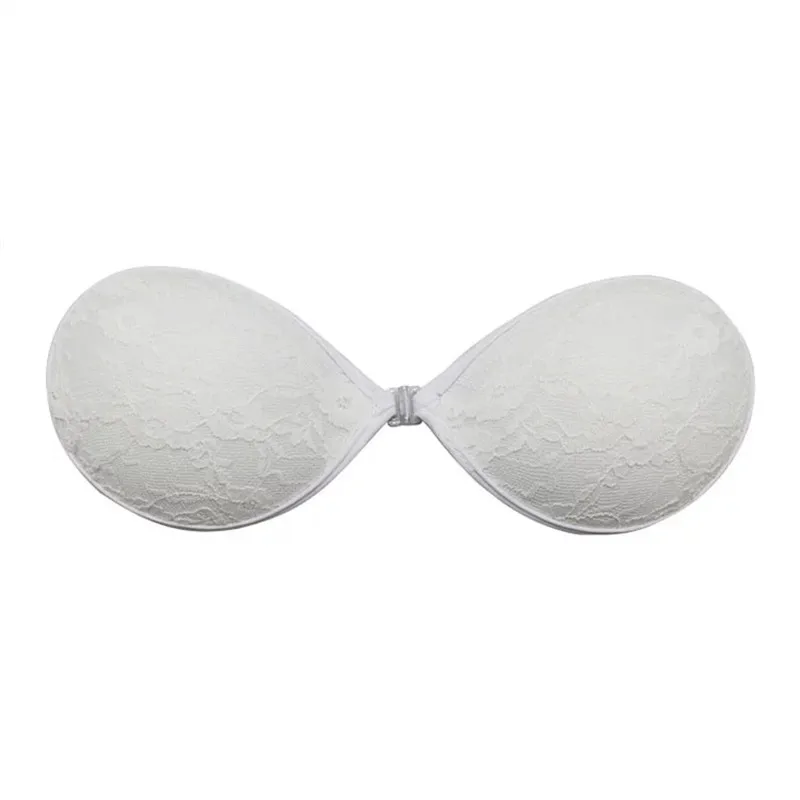 Hot sale lace invisible silicone women bra wedding chest necessary post push up bra underwear women seamless sexy Strapless bras