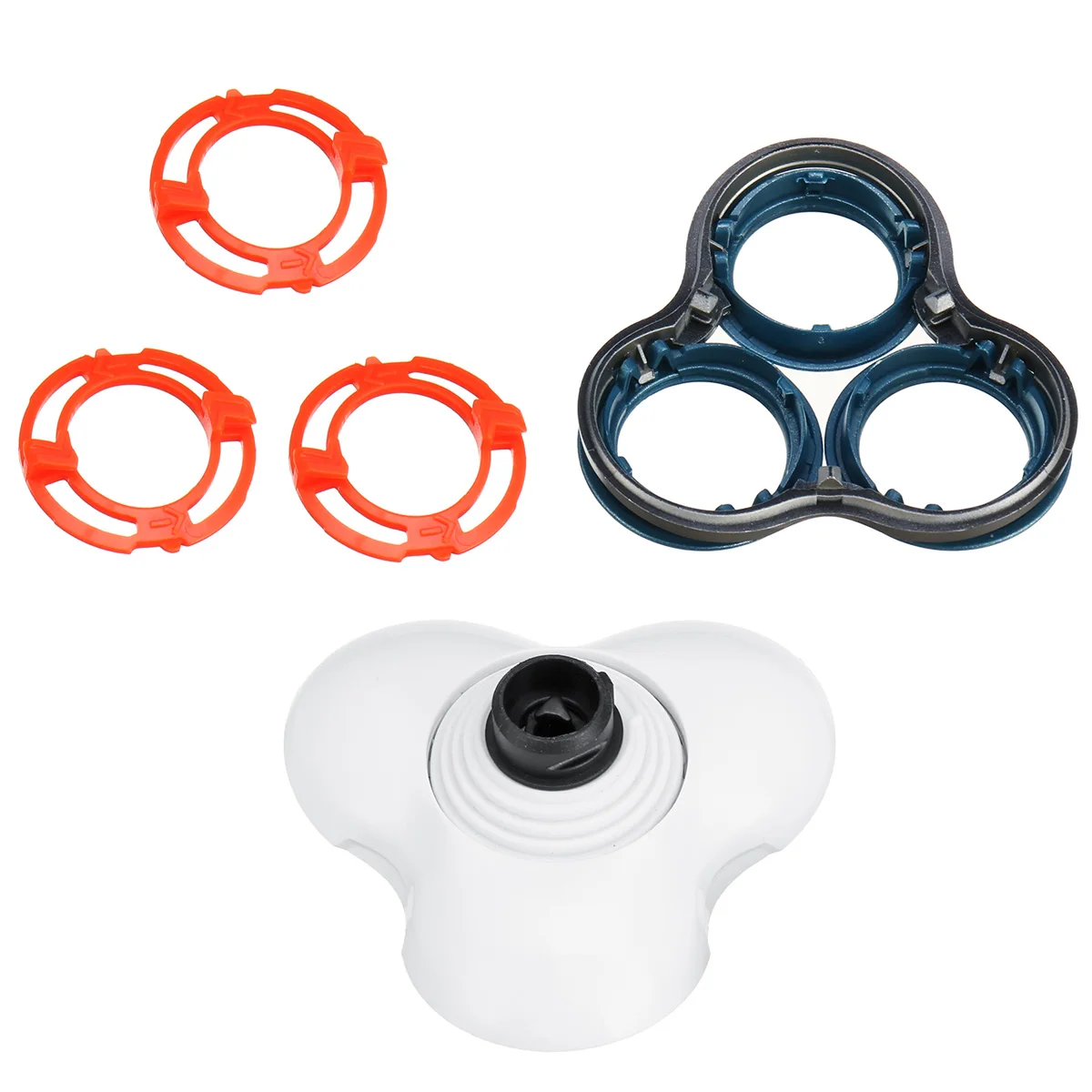 Бреющая головка блока для Philips SH90/52 SH70/52 9000 7000 S7310 S7370 S7530 S9011 S9021 RQ1250 бритвенные головки кронштейн