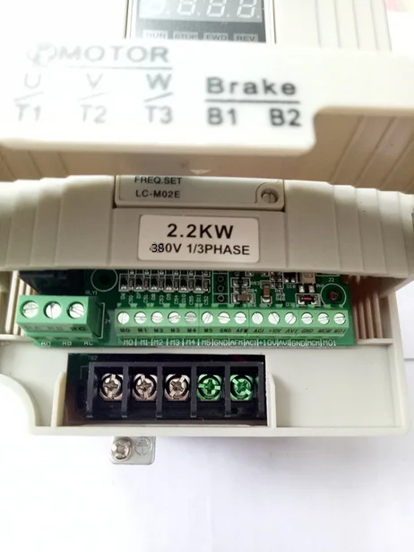 VFD M инвертор VFD022M43B 380 кВт в 3 фазы Гарантия: 1 год|inverter 2.2kw|inverter 380vinverter vfd |
