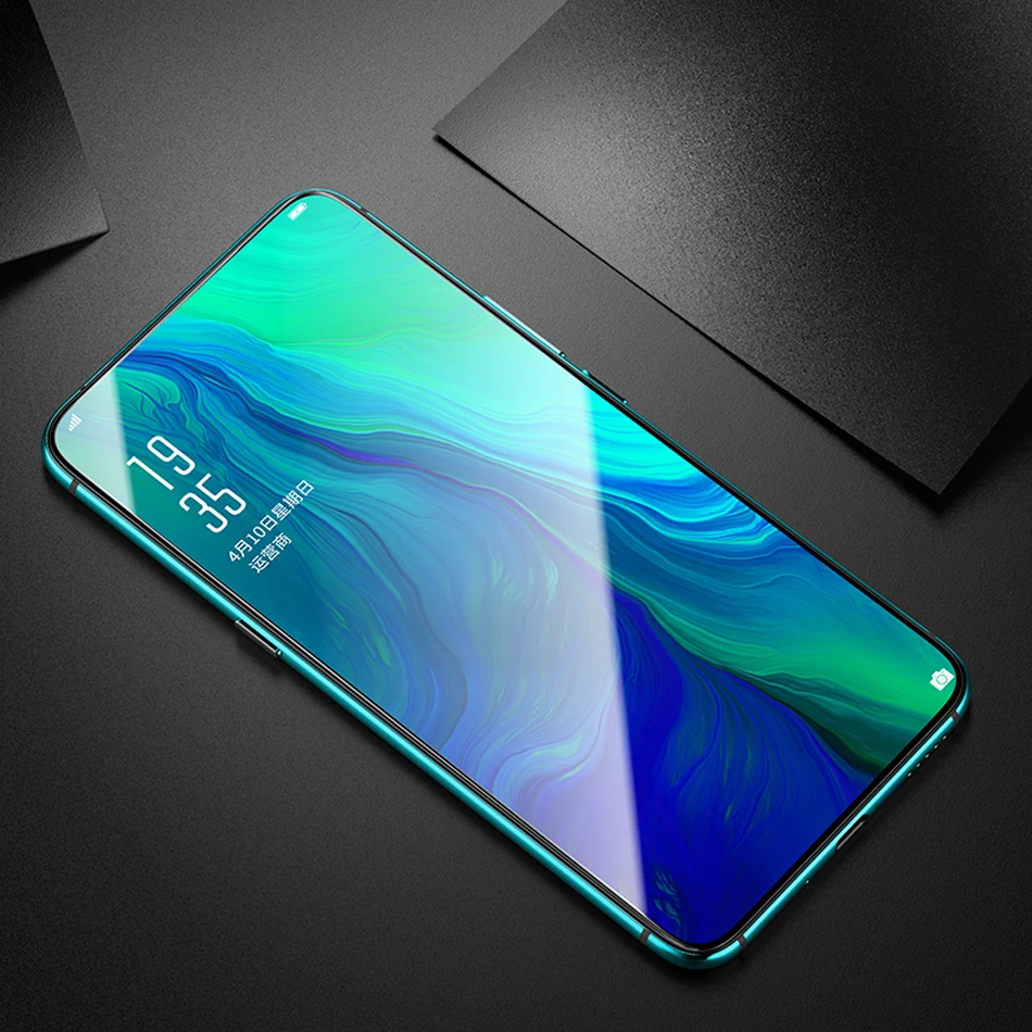 Закаленное стекло для OPPO Reno защита экрана полное покрытие 9H стеклянная пленка для Reno 10x Zoom стеклянная защитная пленка