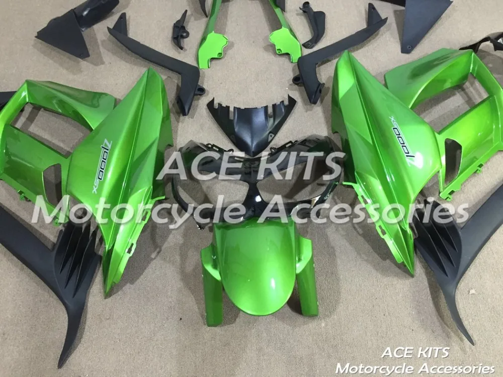 Новый обтекатель для мотоцикла из АБС пластика kawasaki Z1000SX 2011 2012 2013 2014 2016 любого