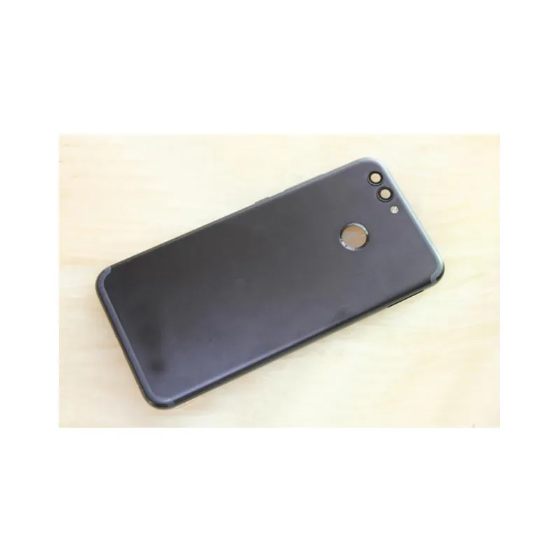 5," для huawei nova 2 задняя крышка батареи задняя крышка металлический корпус дверь для huawei nova 2 задняя крышка батареи запасные части - Цвет: Черный