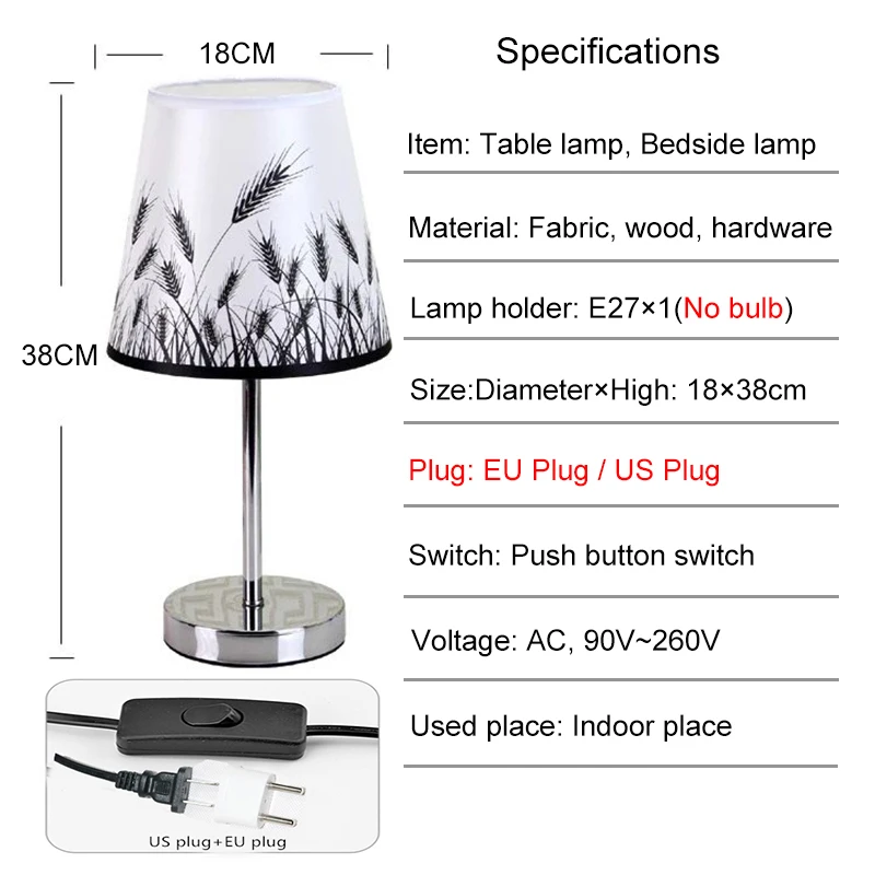 

Table Lamps For Bedroom Vintage Classical Bedside Bed Lamp Nordic Desk Lamp Night Table Light Marriage Wedding Decor Led Lights