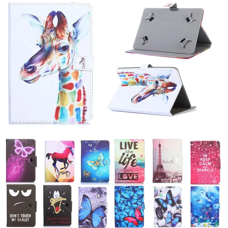 

For Samsung galaxy Tab A 10.5 2018 SM-T590 T595 T597 10.5 inch Tablet Printed PU Leather Stand Cover Case